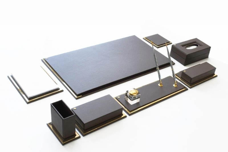 97039-ALTIN VE DERİ SÜMEN TAKIMI - KREM