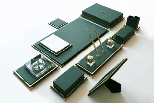 SMART PREMIUM GOLD PLATED DESKSET