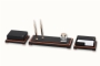 171611 Leather and Wood Table set ARTY SMART