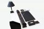196411 ELEGANCE MASTER PREMIUM DESKSET - BLACK