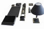 198311 ELEGANCE MASTER PREMIUM DESKSET-BLACK