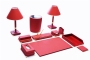 199124 ELEGANCE MASTER PREMIUM DESKSET - RED