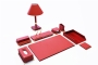199324 ELEGANCE MASTER PREMIUM DESKSET-RED