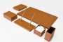 4410133 PU DESK SET CLASSIC