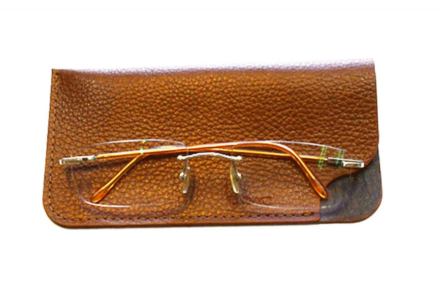06868 - LEATHER GLASSES CASE