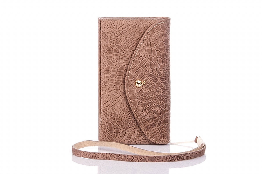 06533 - LEATHERCARD HOLDER AND MOBILE PHONE CASE