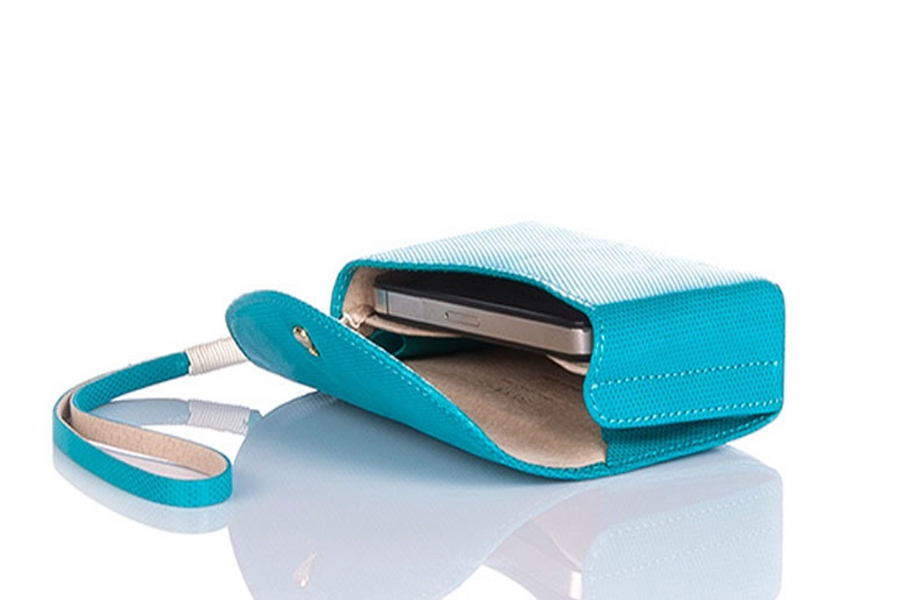 06552 - LEATHERCARD HOLDER AND MOBILE PHONE CASE