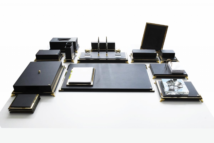 199911 - ELEGANCE MASTER PREMIUM DESKSET- BLACK
