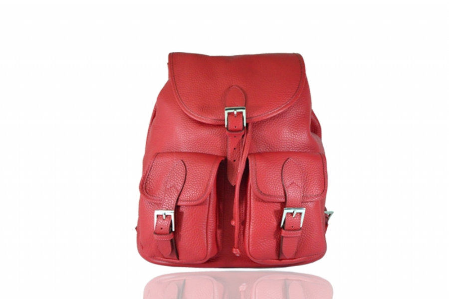 30124 - LEATHER BACKPACK