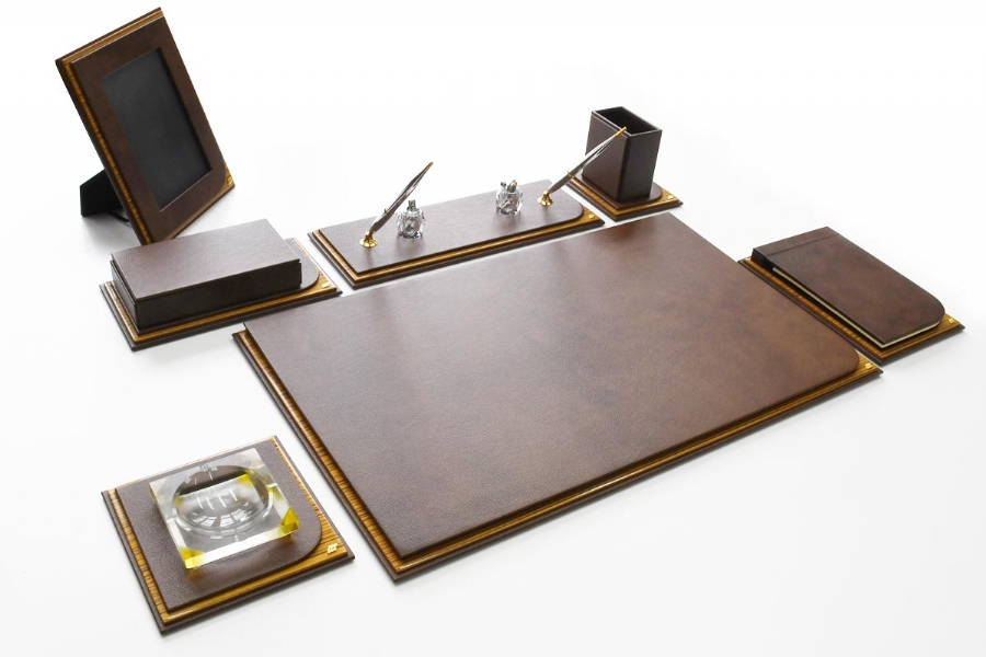 Luxury Desk Set-leather Desk Set-wood Desk Set-office Desk Accessories-organizer  Office-desk Organizer-office Accessories-desk Accessories 